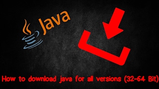 Come scaricare java per tutte le versioni (32-64 Bit)