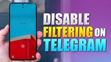 Filtering disables on telegram | TECH ON | disable filter on telegram |