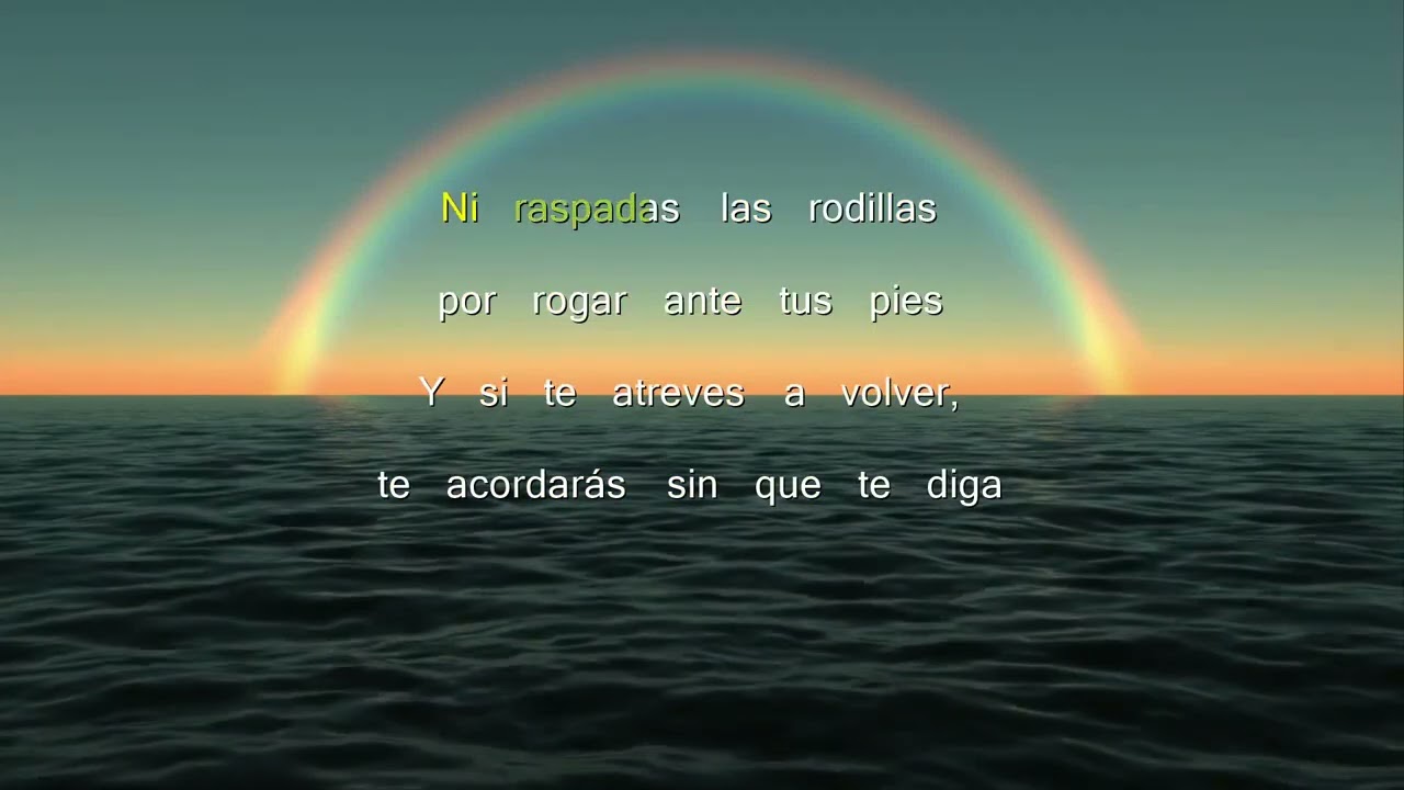 Nunca Te Olvidé - Karaoke - Morat