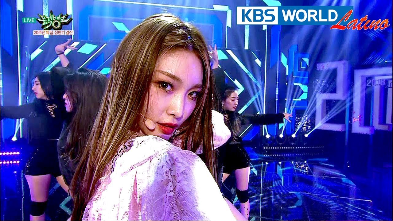 CHUNG HA (청하) - Roller Coaster [Music Bank / 2018.06.29] 라이브방송