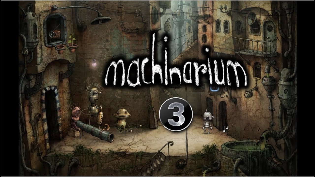 Прохождение машинариума по уровням в картинках