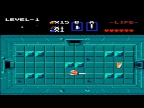 The Legend of Zelda (NES) Walkthrough Part 1