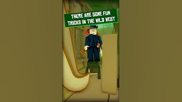 There Are Some FUN TRICKS in The Wild West I #thewildwest #thewildwestroblox #tww #roblox