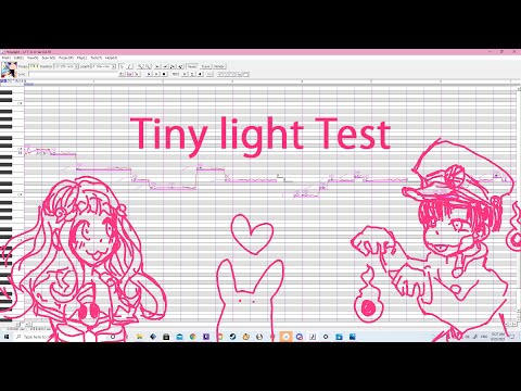 【Hitsuboku Kumi Act 4】Tiny Light test