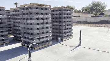 New Build: First Courses, Window Cuts, and Plumbing Installed