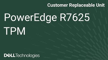 How to Install TPM for PowerEdge R7625