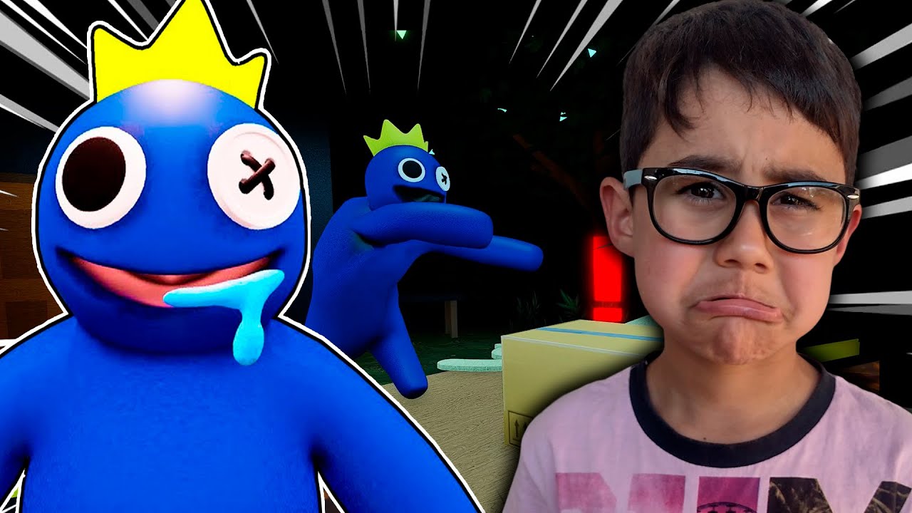 BICHO AZUL BABÃO (Roblox Rainbow Friends) - BiliBili