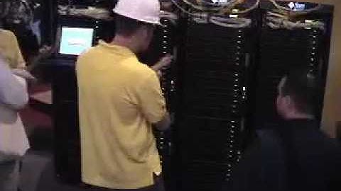 Rocks Cluster Build - Sun Booth at SC2003