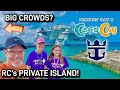 Perfect Day at Coco Cay | Utopia of the Seas 🌊 | Exploring FREE Private Island! 🏝️Royal Caribbean ⚓️