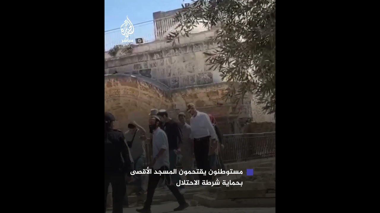 بحماية شرطة الاحتـلال.. مستوطنون يقتحمون المسجد الأقصى ويؤدون صلوات تلمودية