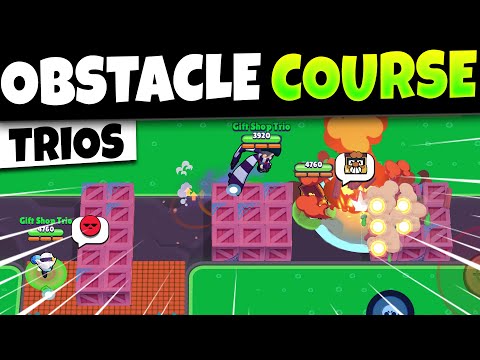 EVERY TRIO vs 4 INSANE Obstacle Courses | Brawl Wars
