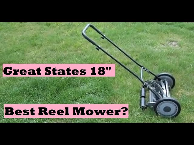 Great States - 415-16 - 16 in. Push Reel Lawn Mower