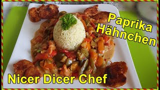 Nicer Dicer Rezept Paprika Crème Hähnchen SoFie Haushalt Un-/Perfekt