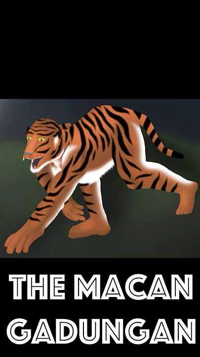 Spooky Speedrun: Macan Gadungan #shorts #mythology #folklore
