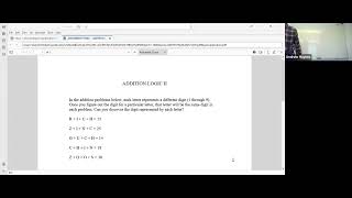 Advanced Problem Solving 2 11-19-23