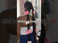 Bows in micro locs🎀 #microloc #microlocjourney #microlocsjourney #locs