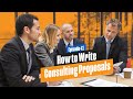 How to Write Consulting Proposals - What You Need to Include