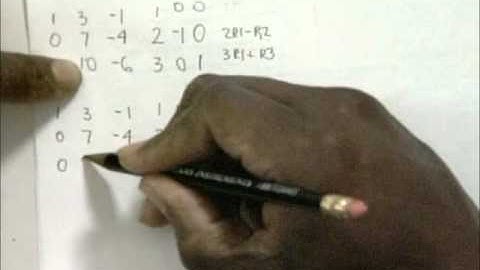 Solving 3 Systems of Equations with Inverse and Identity Matrix