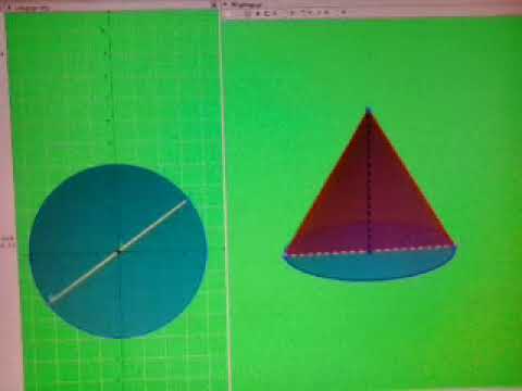 კონუსის კვეთა ფუძის ქორდაზე და წვეროზე გამავალი სიბრტყით