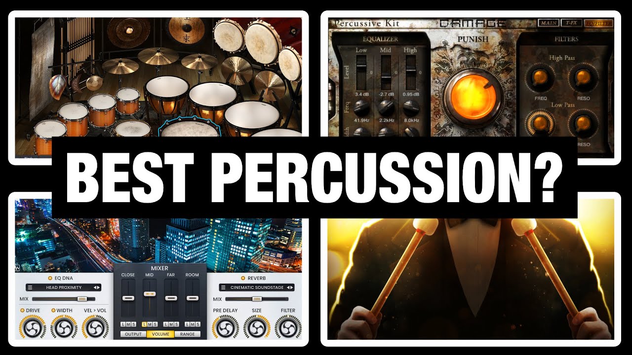 10 Amazing Orchestral Percussion VST Libraries - YouTube