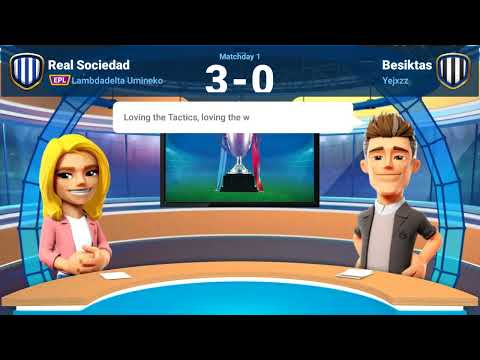 abadi126 x jeetbuzz - Real Sociedad (me) vs Besiktas (OSM - Online Soccer Manager)