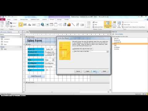 Creating Combobox