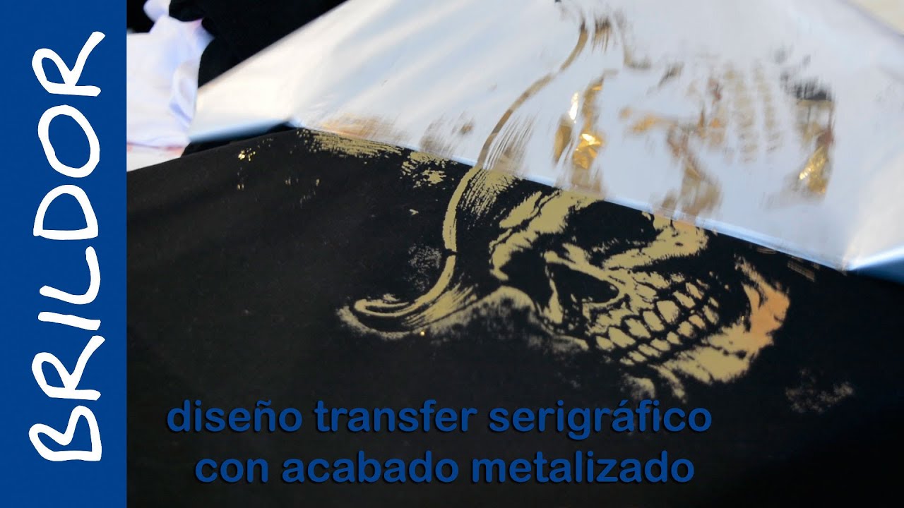 Cómo lograr un acabado metalizado con foil y transfer serigráfico 