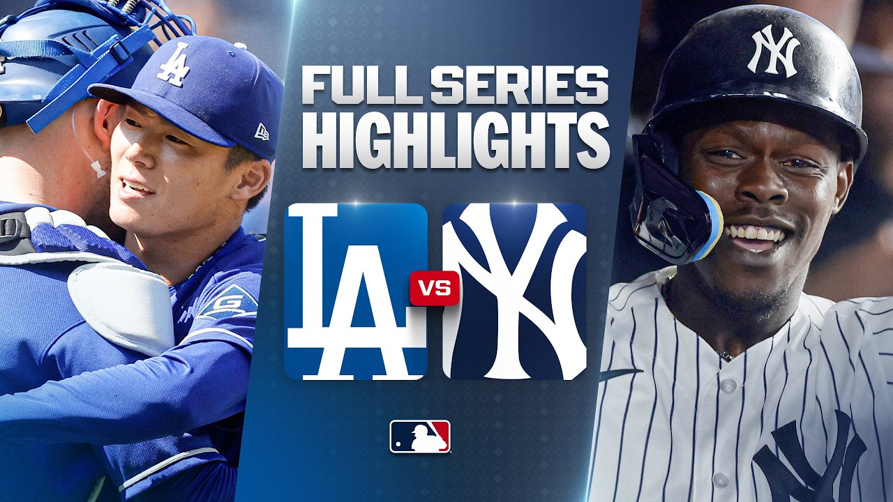 EPIC series between the Dodgers and Yankees! 🤩 (Dodgers take 2 of 3) | MLB Highlights