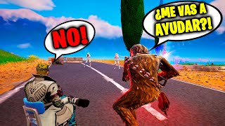 ¿Qué PASA si NO AYUDAMOS CHEWBACCA en FORTNITE ❓ ¿MUERE?