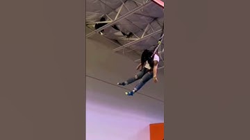 Thumbnail of Girl fainted just before the jump #viral #funnyvideo #funny #crazy #fail #crazy #fainted #failure
