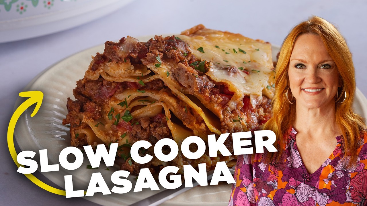 Ree Drummond’s Slow Cooker Lasagna | The Pioneer Woman