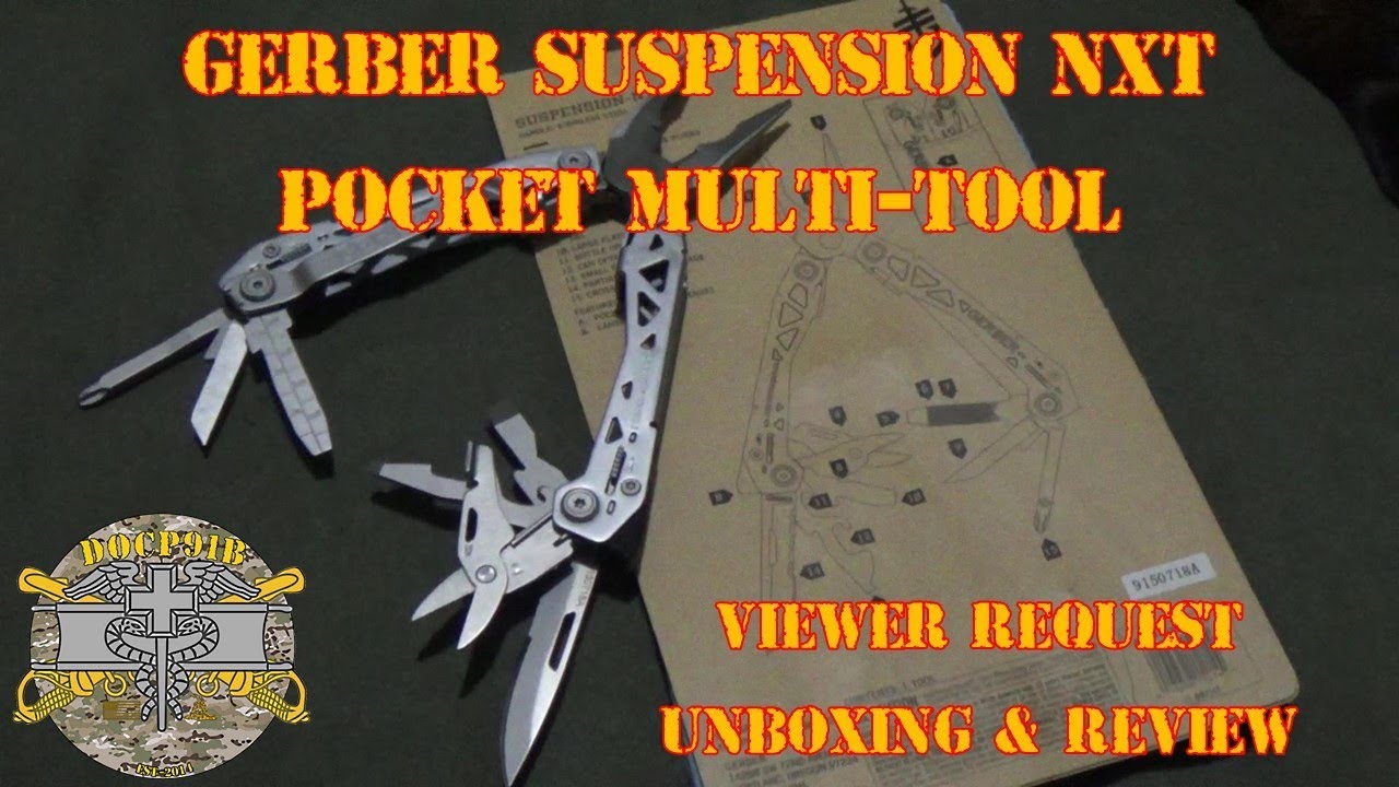 Gerber Suspension NXT Pocket Multi-tool - Viewer Request Unboxing