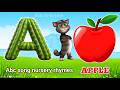 Alphabet, ABC song, ABCD, A to Z, Kids rhymes, collection for writing along dotted lines for toddler