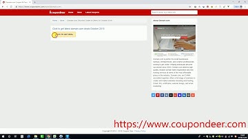 domain.com Coupon Codes,Promo,Discount Codes & Deals