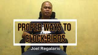 Proper Ways to Clock Birds Part 2 (must watch) - YonaPro
