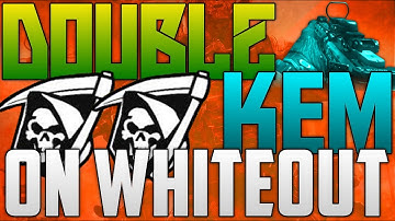 COD GHOSTS: BEAST  "DOUBLE K.E.M. STRIKE" on Whiteout w/ Honey Badger