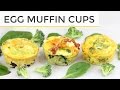 3 Healthy Egg Muffin Cup - Meal Prep Recipes | Easy Healthy Breakfast Ideas