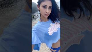 Mouni Roy raises the heat in blue bikini 😍 #shorts #mouniroy