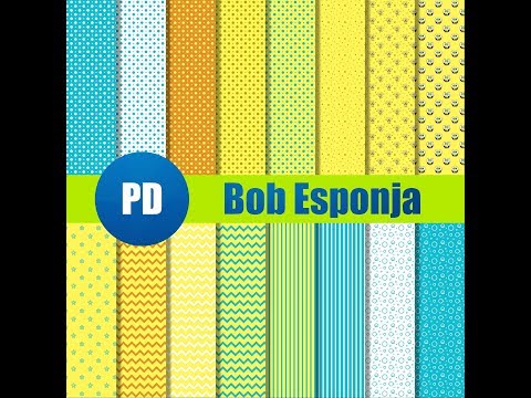 Papel Digital Bob Esponja DESCARGA GRATIS