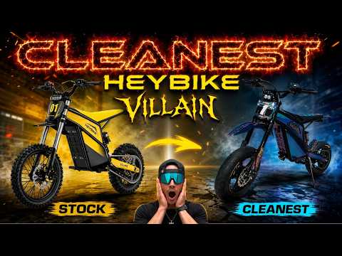 Building the CLEANEST HeyBike Villain Ever! | Full DIY Transformation