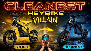 Building the CLEANEST HeyBike Villain Ever! | Full DIY Transformation