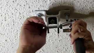 How to install a Punching bag (Concrete Ceiling)