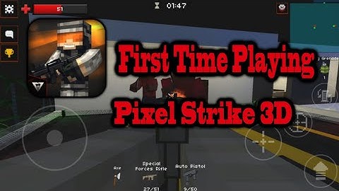 First Time Playing Pixel Strike 3D