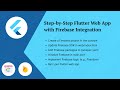 🔥 Flutter Web + Firebase Integration | Step-by-Step Tutorial (2025)