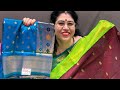 Narayan Peth cotton silk special collection 🥳live | kasturi paithani live