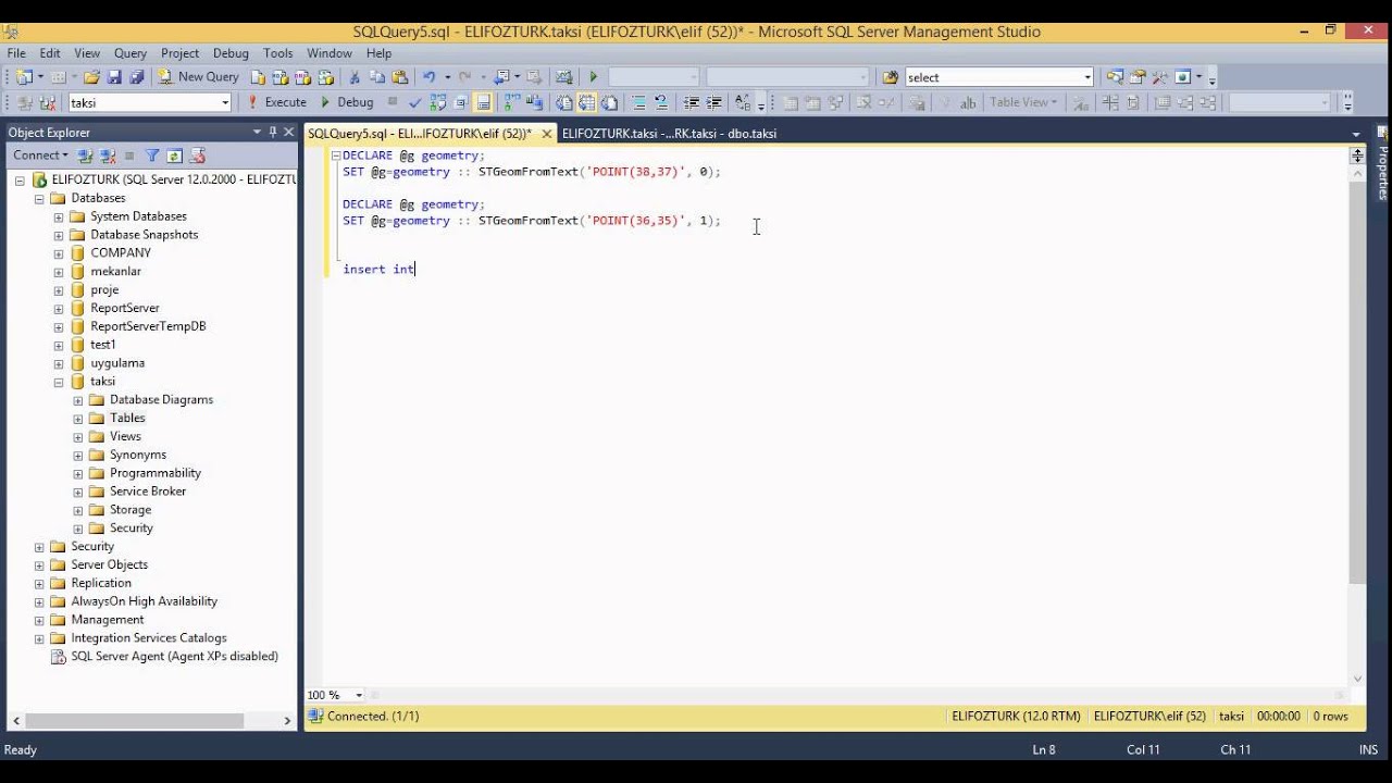 spatial type - odev2 - YouTube
