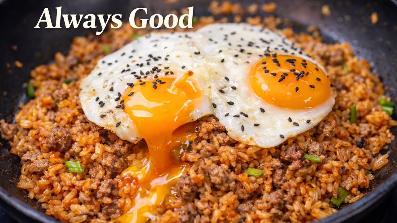 Always Good Kimchi Fried Rice | Easy One Pan Comfort Food