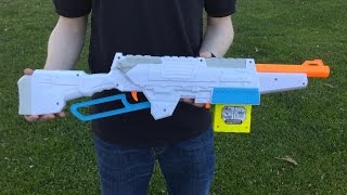Buzz Bee Air Warriors Ultra-Tek Sentinel - Range Test (Stock)
