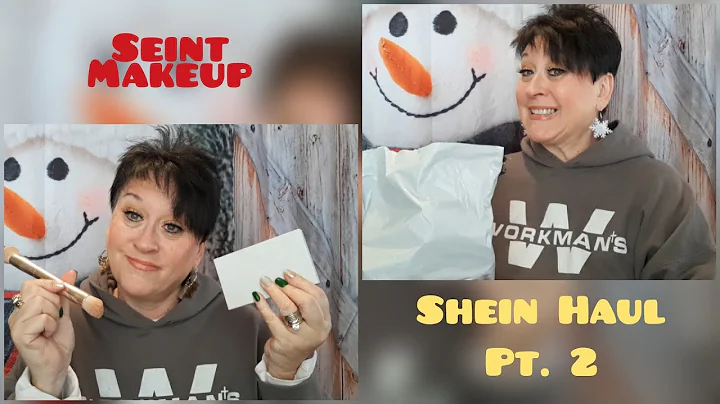 GRWM Seint Makeup | Shein Haul Pt  2 Vlogmas Day 22