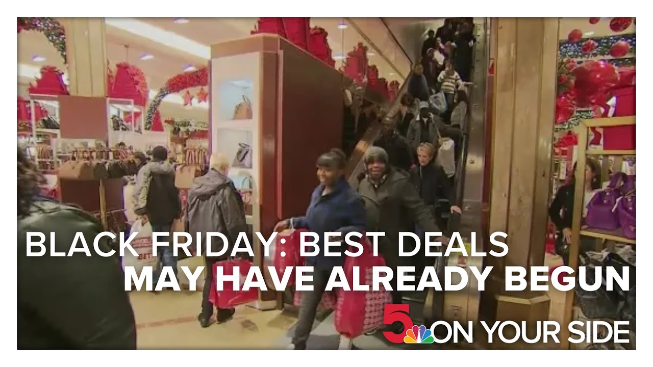 Black Friday shopping | Best deals may have already begun - YouTube
